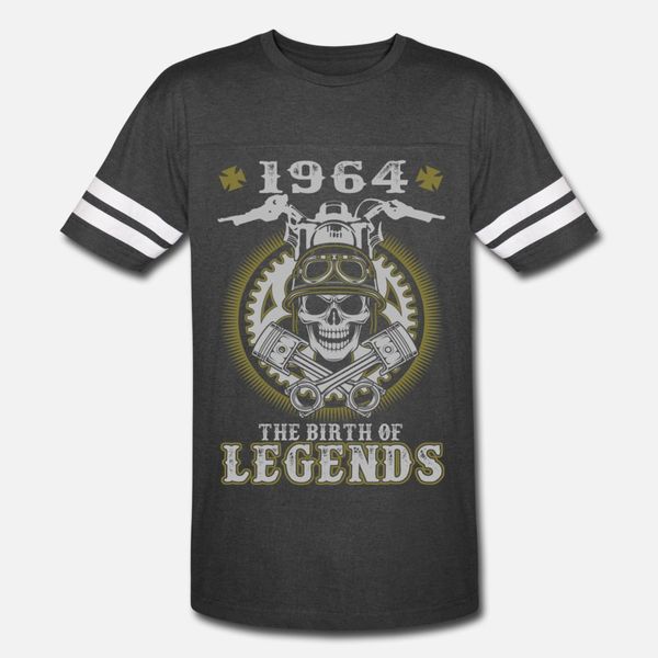 1964 the birth of legends t shirt men design short sleeve crew neck costume fit authentic summer vintage shirt, White;black
1964 the birth of legends t shirt men design short sleeve crew neck costume fit authentic summer vintage shirt, White;black