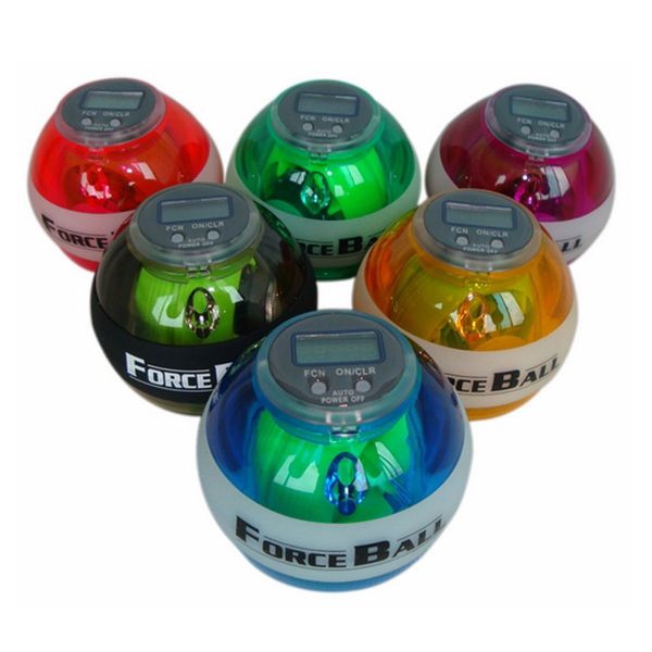 Fitness Balls Comprehensive Fitness Slimming Power Gyroscope Ball Led Wrist Strengthener Force Ball With Power Grip