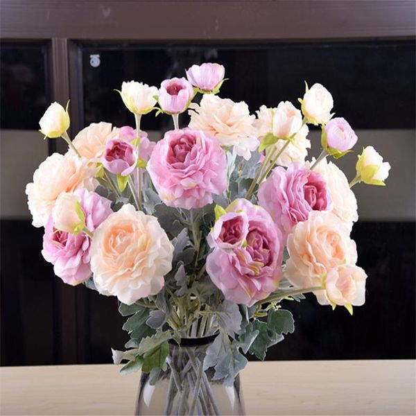 decorative flowers & wreaths 7pcs fake flocking camellia (2 heads/piece) 18.9"length simulation rose for wedding home artificial
decorative flowers & wreaths 7pcs fake flocking camellia (2 heads/piece) 18.9"length simulation rose for wedding home artificial
