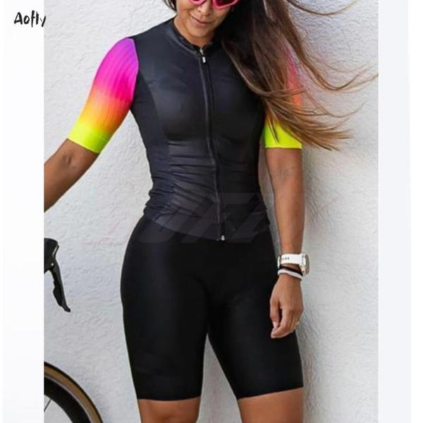 breathable women skinsuit cycling jumpsuit triathlon cycling clothing women's outdoor sportswear short sleeve skinsuit, Black;blue
breathable women skinsuit cycling jumpsuit triathlon cycling clothing women's outdoor sportswear short sleeve skinsuit, Black;blue