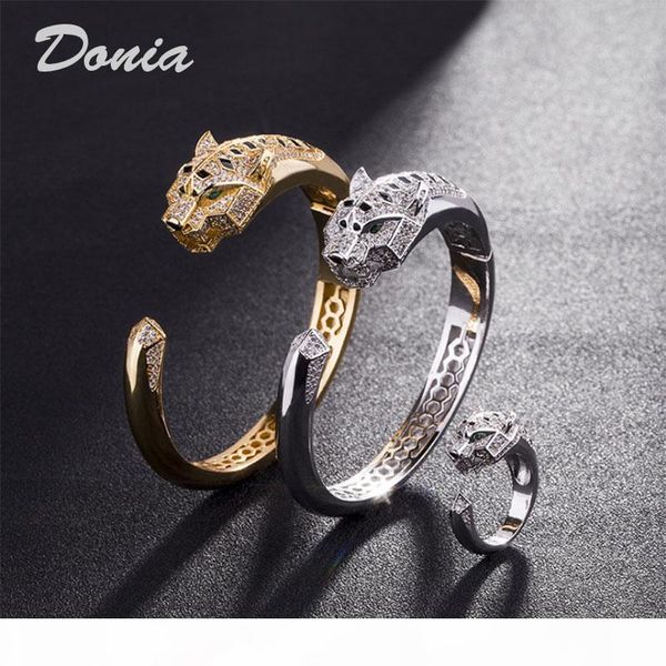 donia jewelry european and american fashion exaggeration classic animal micro inlay zirconia bracelet ring set women's bracelet ring gi, Black
donia jewelry european and american fashion exaggeration classic animal micro inlay zirconia bracelet ring set women's bracelet ring gi, Black