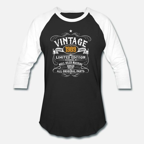 30th birthday vintage 1989 funny gift t shirt men print cotton o-neck fit loose building spring autumn unique shirt, White;black
30th birthday vintage 1989 funny gift t shirt men print cotton o-neck fit loose building spring autumn unique shirt, White;black