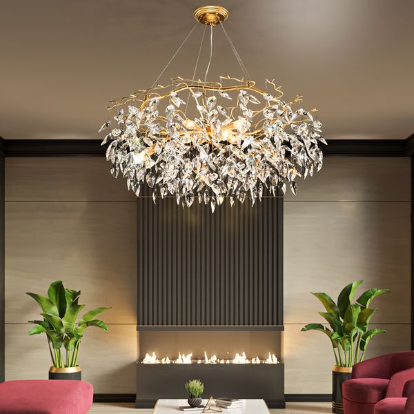 new postmodern light luxury chandelier dining room bedroom crystal lamp french lamp living room lamp l hall decor lighting
new postmodern light luxury chandelier dining room bedroom crystal lamp french lamp living room lamp l hall decor lighting