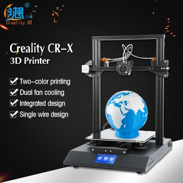 cr-x 3d printer dual-color nozzle diy kit touch screen large print size dual fan cool creality 3d cr-x n 2kg filament gift
cr-x 3d printer dual-color nozzle diy kit touch screen large print size dual fan cool creality 3d cr-x n 2kg filament gift