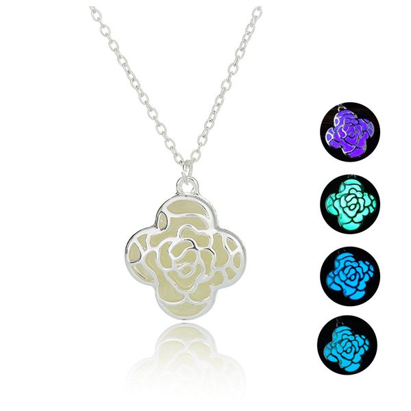 pendant necklaces 2pcs luminous hollow locket necklace halloween silver color glowing rose -shaped for women party jewelry
pendant necklaces 2pcs luminous hollow locket necklace halloween silver color glowing rose -shaped for women party jewelry