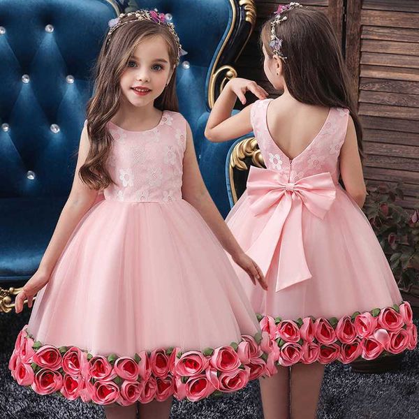 new year festive children's dress girl baby three-dimensional rose flower princess dress child wedding show costume red, Red;yellow
new year festive children's dress girl baby three-dimensional rose flower princess dress child wedding show costume red, Red;yellow