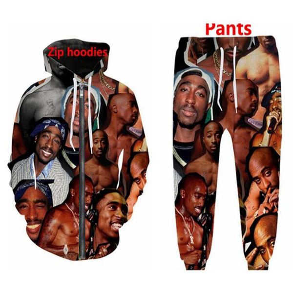 release new men/womens 2pac tupac funny 3d print fashion tracksuits pants + zipper hoodie casual sportswear l013, Gray
release new men/womens 2pac tupac funny 3d print fashion tracksuits pants + zipper hoodie casual sportswear l013, Gray