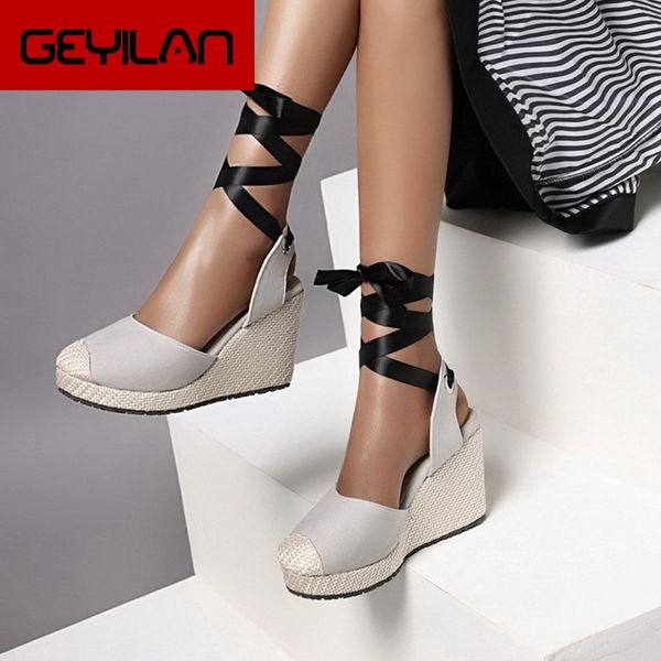 women's wedge espadrille ankle strap sandals comfortable slippers ladies womens casual shoes breathable flax canvas pumps, Black
women's wedge espadrille ankle strap sandals comfortable slippers ladies womens casual shoes breathable flax canvas pumps, Black
