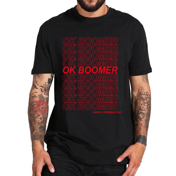 ok boomer t shirt - new thing new ideas quote funny tshirt 100% cotton eu size casual crew neck camenist
ok boomer t shirt - new thing new ideas quote funny tshirt 100% cotton eu size casual crew neck camenist