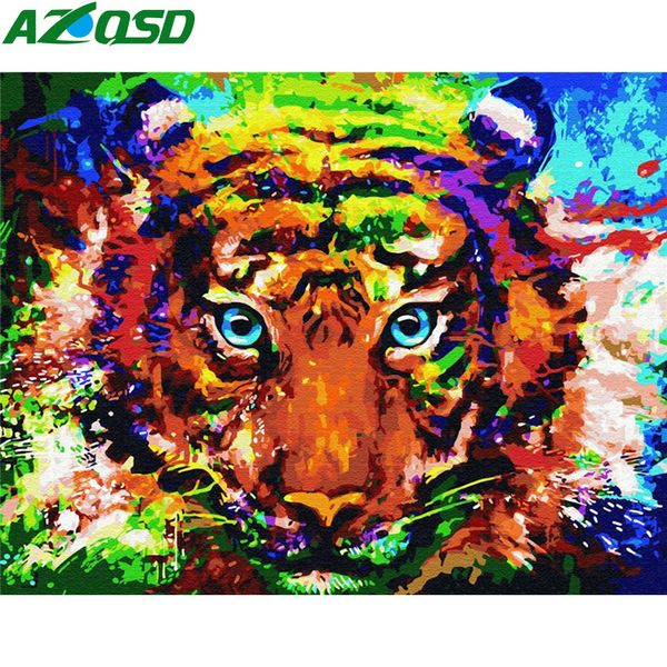 azqsd painting by number kits animal drawing on canvas home decoration diy unframe coloring by numbers tiger handmade gift
azqsd painting by number kits animal drawing on canvas home decoration diy unframe coloring by numbers tiger handmade gift