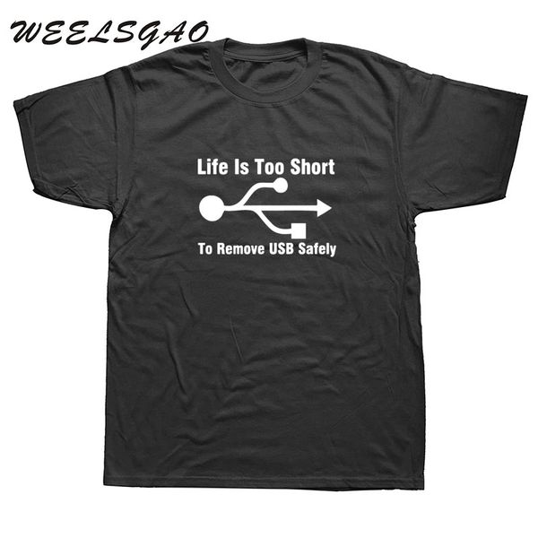 weelsgao life is too short to remove usb safely funny t shirt computer humor t-shirt for men
weelsgao life is too short to remove usb safely funny t shirt computer humor t-shirt for men