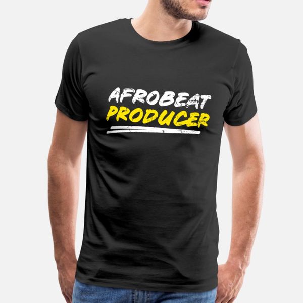 afrobeat producer music gift t shirt men designer 100% cotton o-neck normal loose new fashion spring trend shirt