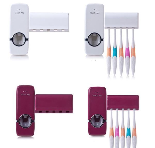 automatic set squeezer storage mount toothpaste holder rack dispenser bathroom holder wall accessories toothpaste toothbrush gyvso 
automatic set squeezer storage mount toothpaste holder rack dispenser bathroom holder wall accessories toothpaste toothbrush gyvso