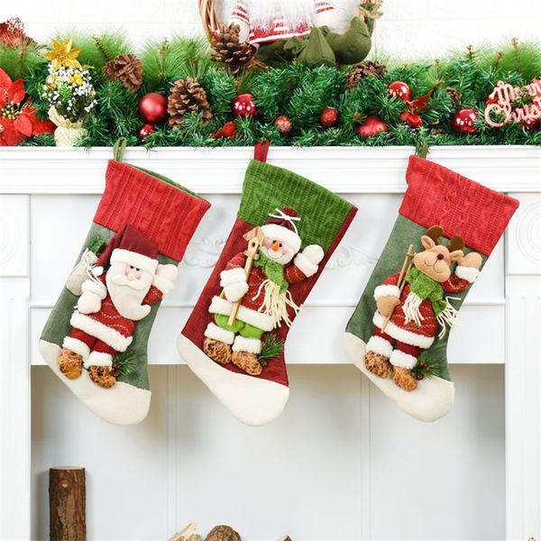 santa claus gift bag birthday party decoration kids christmas stocking socks xmas tree hang ornament candy bags enfeite de natal
santa claus gift bag birthday party decoration kids christmas stocking socks xmas tree hang ornament candy bags enfeite de natal