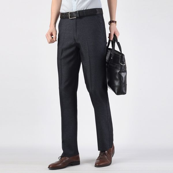 middle-aged men's casual suit casual spring and autumn father's father's suit pants loose high waist middle-aged long pants z, Blue
middle-aged men's casual suit casual spring and autumn father's father's suit pants loose high waist middle-aged long pants z, Blue