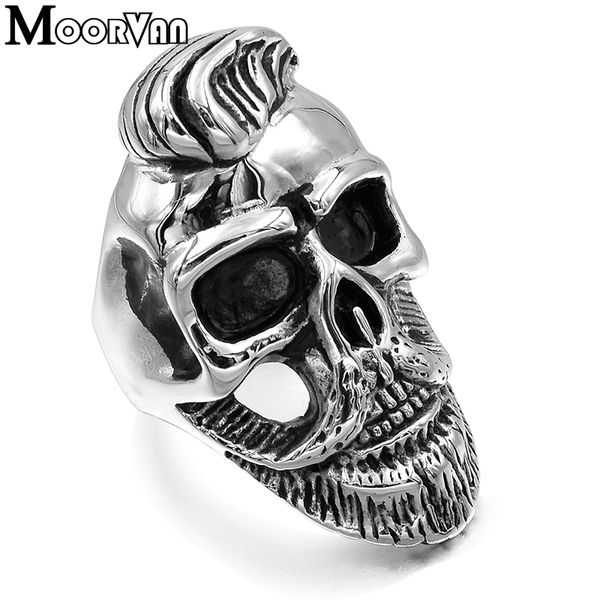 moorvan usd 1.99/pc,old gentleman beard skull ring,punk/rock/cool/fashion/hiphop stainless steel jewelry rings usa size 7-13, Golden;silver
moorvan usd 1.99/pc,old gentleman beard skull ring,punk/rock/cool/fashion/hiphop stainless steel jewelry rings usa size 7-13, Golden;silver