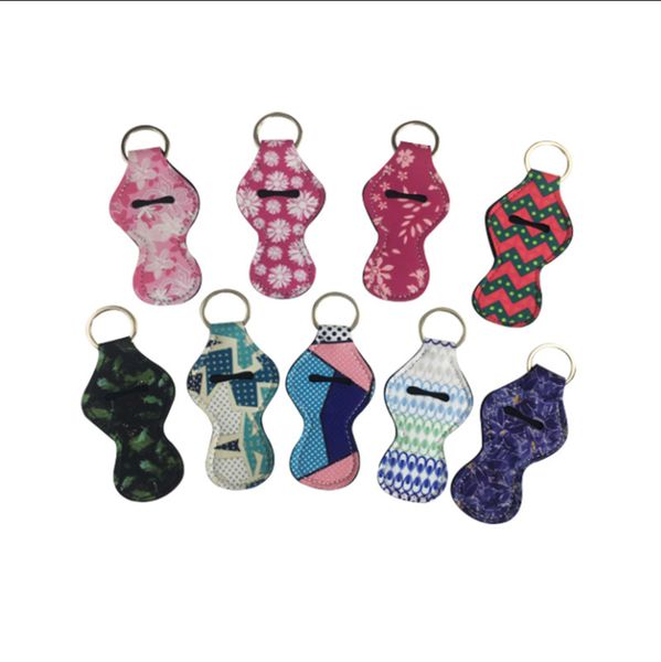 colorful pattern diving material key chain sbr diving material lipstick lipstick cover, Silver
colorful pattern diving material key chain sbr diving material lipstick lipstick cover, Silver