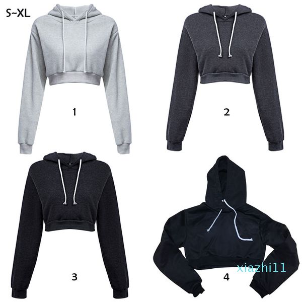 slim women hoodies sweatshirts cotton solid crop hoodie long sleeve female jumper hooded pullover coat casual s-xl, Black
slim women hoodies sweatshirts cotton solid crop hoodie long sleeve female jumper hooded pullover coat casual s-xl, Black