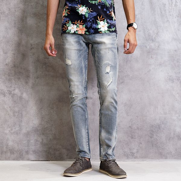 fashion streetwear men jeans white wash light blue ripped jeans men vintage designer slim pants hip hop homme
fashion streetwear men jeans white wash light blue ripped jeans men vintage designer slim pants hip hop homme