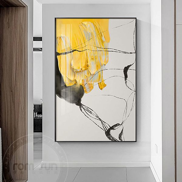 abstract yellow wall art painting texture canvas poster modern wall bright picture for living room bedroom art studio nodic deco
abstract yellow wall art painting texture canvas poster modern wall bright picture for living room bedroom art studio nodic deco