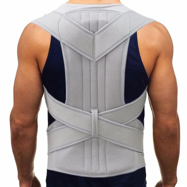 adjustable sports safety back support corset spine support belt posture corrector back shoulder material corset men, Black;blue
adjustable sports safety back support corset spine support belt posture corrector back shoulder material corset men, Black;blue