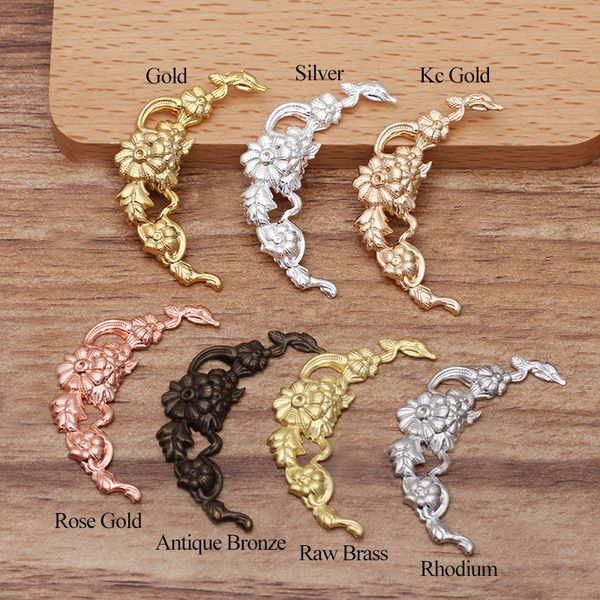 20pcs 40mm plated filigree hollow curved strip flowers components for diy retro headwear jewelry making accessories findings
20pcs 40mm plated filigree hollow curved strip flowers components for diy retro headwear jewelry making accessories findings