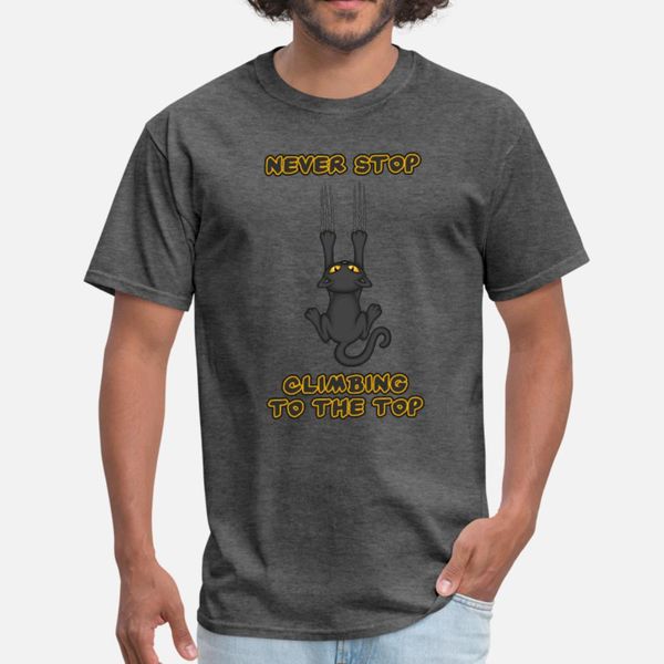 funny rock climbing cat t shirt men design cotton euro size s-3xl solid color famous fashion spring autumn vintage shirt
funny rock climbing cat t shirt men design cotton euro size s-3xl solid color famous fashion spring autumn vintage shirt