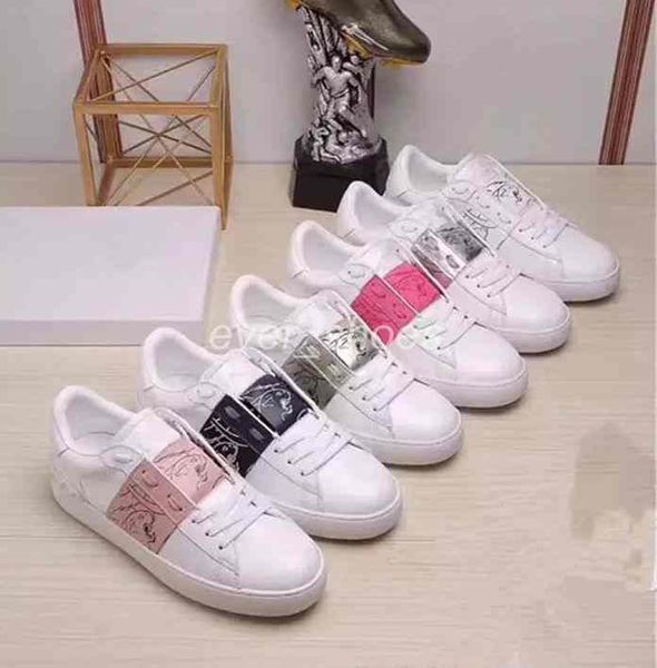 new designer luxury platform shoes italy fashion men women open sneakers stripe studs genuine leather flat casual shoes 36-45, Black
new designer luxury platform shoes italy fashion men women open sneakers stripe studs genuine leather flat casual shoes 36-45, Black