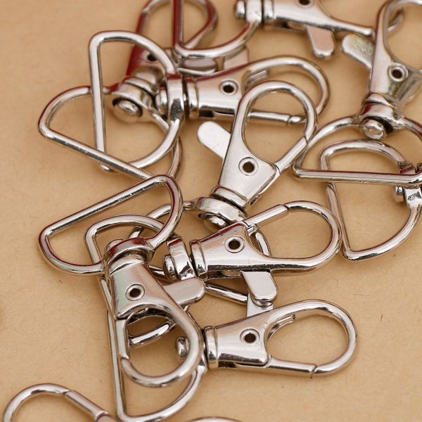 metal swivel trigger lobster clasp snap hook key chain ring paracord lanyard diy craft backpack bag parts hanger, Black
metal swivel trigger lobster clasp snap hook key chain ring paracord lanyard diy craft backpack bag parts hanger, Black