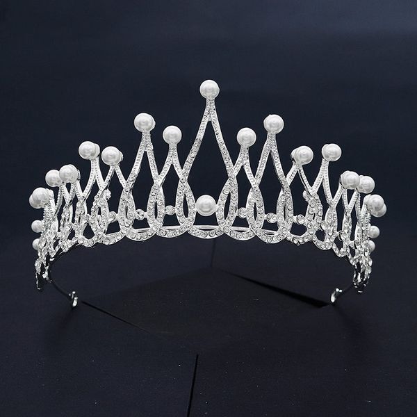 graceful princess vintage style handmade imitation pearl luxury crown tiara headband for women bride headpeice accessories xh, Golden;silver
graceful princess vintage style handmade imitation pearl luxury crown tiara headband for women bride headpeice accessories xh, Golden;silver