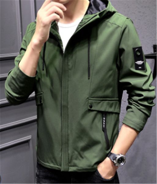 2020 осень мужская куртка воротник стойка с hat куртка новый стильный мода письмо печатное casual solid color высокое качество цвета размер, Black;brown
2020 осень мужская куртка воротник стойка с hat куртка новый стильный мода письмо печатное casual solid color высокое качество цвета размер, Black;brown