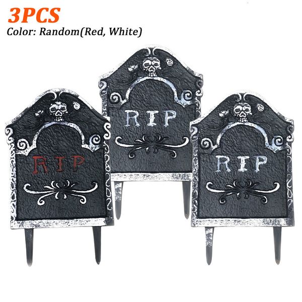 3pcs lawn garden halloween decoration scary tombstone weatherproof spooky yard stakes random color party supplies large signs
3pcs lawn garden halloween decoration scary tombstone weatherproof spooky yard stakes random color party supplies large signs