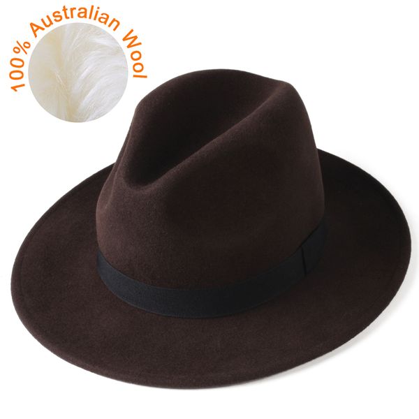 furtalk women men fedora hat australian wool felt fedora hat wide brim vintage jazz hat chapeau femme autumn winter cap, Blue;gray
furtalk women men fedora hat australian wool felt fedora hat wide brim vintage jazz hat chapeau femme autumn winter cap, Blue;gray