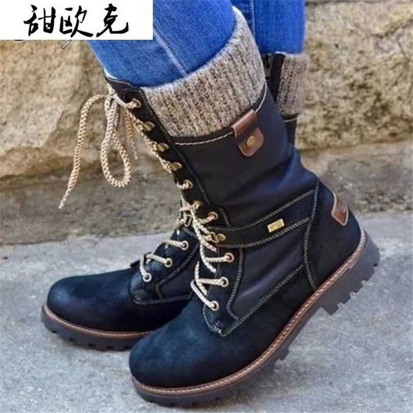 2020 winter women's boots fashionable zipper mid-calf boots comfortable low-heeled round toe flat-bottom warm pu women's, Black
2020 winter women's boots fashionable zipper mid-calf boots comfortable low-heeled round toe flat-bottom warm pu women's, Black