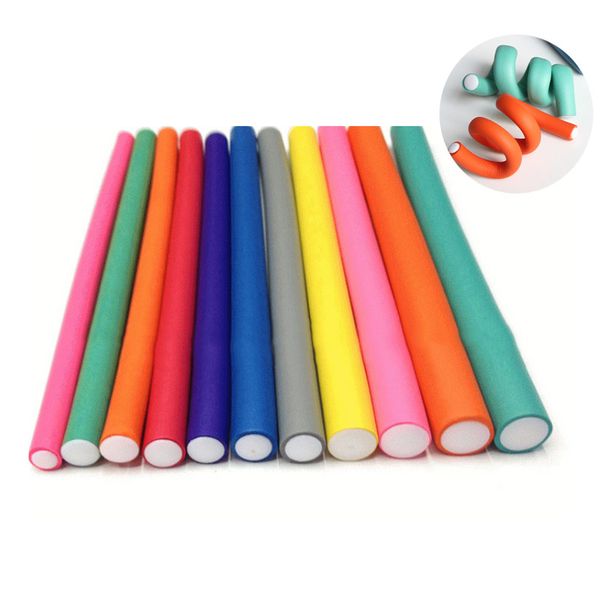 10 pcs/set hair curler magic air hair roller curling sticks soft foam twist flexi rods diy styling tool curler, Black
10 pcs/set hair curler magic air hair roller curling sticks soft foam twist flexi rods diy styling tool curler, Black