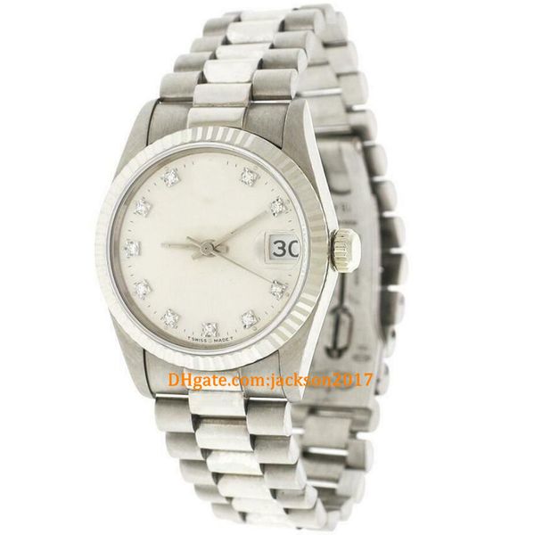 20 style christmas gift watches ladies president factory diamond dial yellow gold 26mm watch 69178, Slivery;brown
20 style christmas gift watches ladies president factory diamond dial yellow gold 26mm watch 69178, Slivery;brown