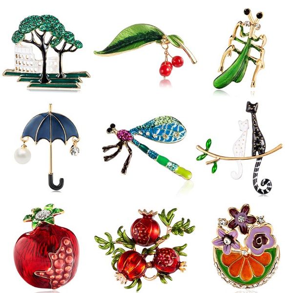 new charm enamel animal plant fruit brooch badge women kids pomegranate cherry pearl rhinestone painting oil brooch jewelry, Gray
new charm enamel animal plant fruit brooch badge women kids pomegranate cherry pearl rhinestone painting oil brooch jewelry, Gray