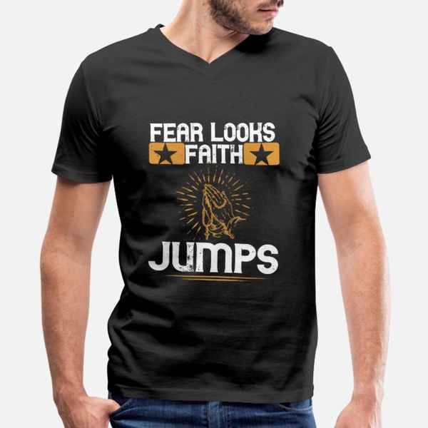 fear looks faith jumps t shirt men print cotton s-3xl natural graphic funny summer trend shirt
fear looks faith jumps t shirt men print cotton s-3xl natural graphic funny summer trend shirt