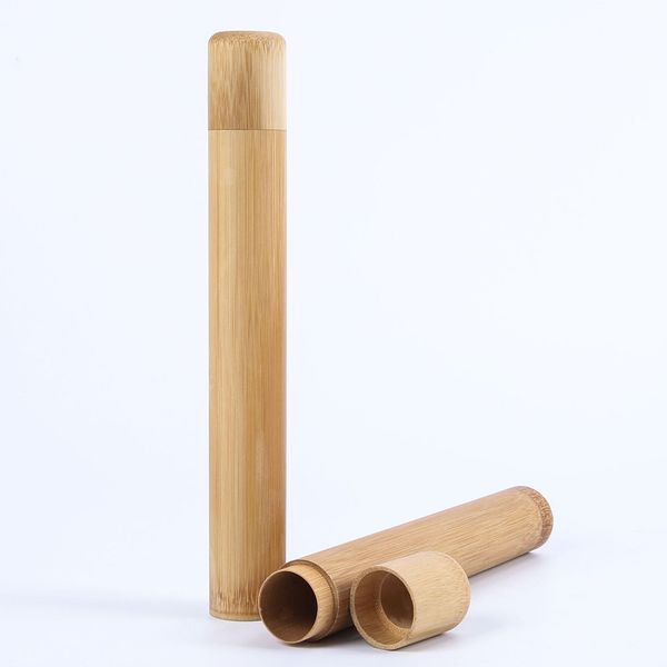 travel portable tube shape home bamboo storage eco friendly toothbrush holder
travel portable tube shape home bamboo storage eco friendly toothbrush holder