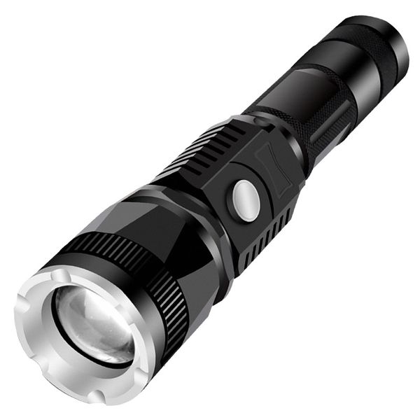 Bright Aluminum Dry Battery Mini Led Zoom Lamp Torch Tactical