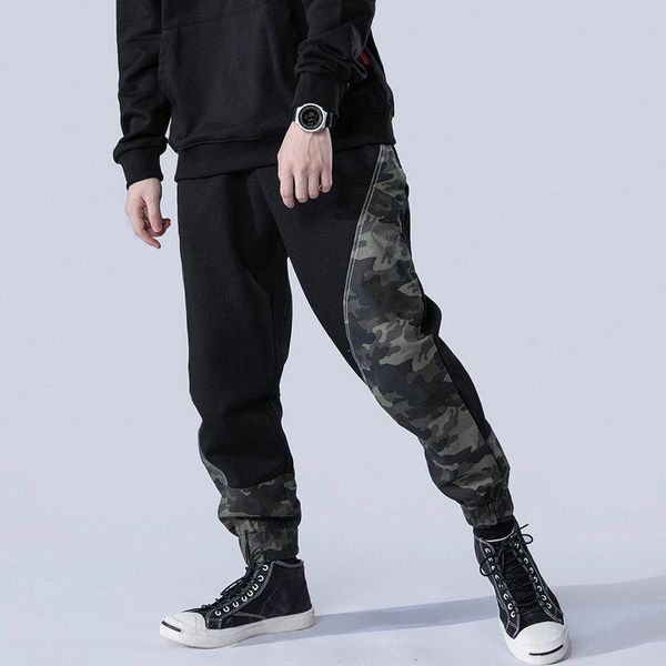 camouflage patchwork jogger pants men 2019 new streetwear sweatpants male hip hop camo casual men trousers, Black
camouflage patchwork jogger pants men 2019 new streetwear sweatpants male hip hop camo casual men trousers, Black
