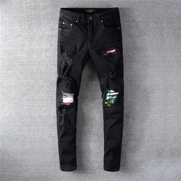 luxury designer denim, black denim fashion grinder explosion jeans, special zipper design men's old denim jogger slim jeans are most su, Blue
luxury designer denim, black denim fashion grinder explosion jeans, special zipper design men's old denim jogger slim jeans are most su, Blue