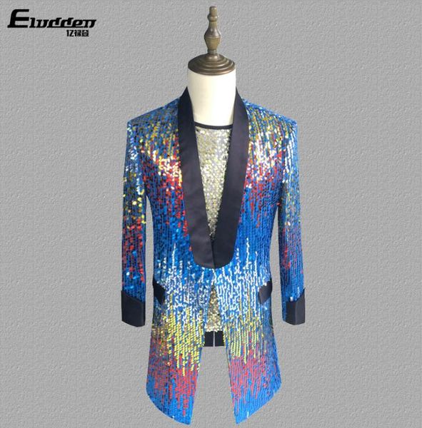magician clothes men suits designs masculino homme terno stage costumes for singers jacket men sequins blazer dance star style, White;black
magician clothes men suits designs masculino homme terno stage costumes for singers jacket men sequins blazer dance star style, White;black