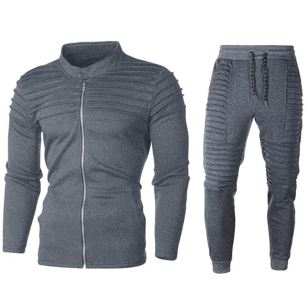 gym clothing set men's tracksuit fitness compression sports suit autumn solid zipper sweatshirt pants sets trainning #z, White;black
gym clothing set men's tracksuit fitness compression sports suit autumn solid zipper sweatshirt pants sets trainning #z, White;black