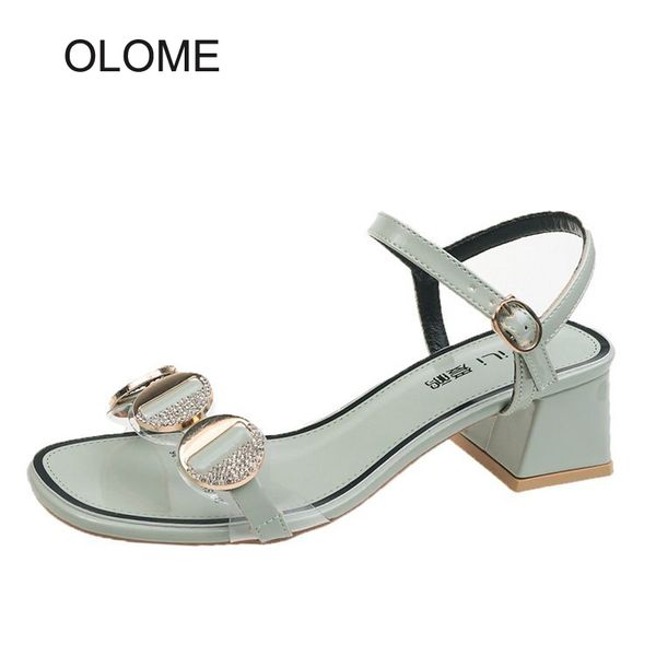 summer new shoes women fashion sandals med heels elegant ladies rhinestones footware female crystals chaussures zapatos de mujer, Black
summer new shoes women fashion sandals med heels elegant ladies rhinestones footware female crystals chaussures zapatos de mujer, Black