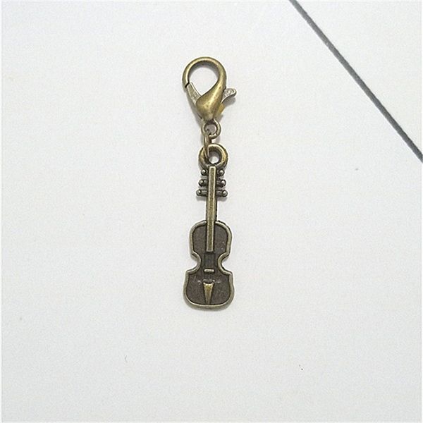 2 pcs bronze color small violin clip on charm perfect for necklace and bracelets, music charm jewelry findings, Bronze;silver
2 pcs bronze color small violin clip on charm perfect for necklace and bracelets, music charm jewelry findings, Bronze;silver