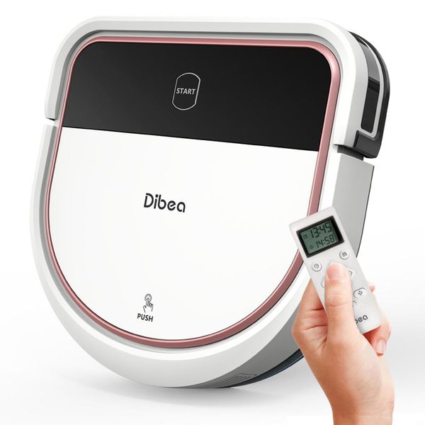 dibea 2 in 1 vacuuming and mopping robot d-shape design strong suction quiet self-charging for hardfloor robotic vacuum cleaner
dibea 2 in 1 vacuuming and mopping robot d-shape design strong suction quiet self-charging for hardfloor robotic vacuum cleaner