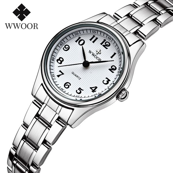 wristwatches wwoor watch women fashion designer style quartz casual ladies wrist arabic numerals small bracelet watches stainless steel, Slivery;brown
wristwatches wwoor watch women fashion designer style quartz casual ladies wrist arabic numerals small bracelet watches stainless steel, Slivery;brown