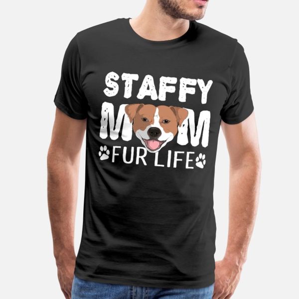 staffy mom for life staffordshire bull terrier t shirt men printed cotton euro size s-3xl male loose humor summer style standard shirt
staffy mom for life staffordshire bull terrier t shirt men printed cotton euro size s-3xl male loose humor summer style standard shirt