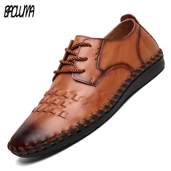brand men's casual shoes leather men's shoes comfortable breathable men outdoor non-slip zapatos de hombre, Black
brand men's casual shoes leather men's shoes comfortable breathable men outdoor non-slip zapatos de hombre, Black